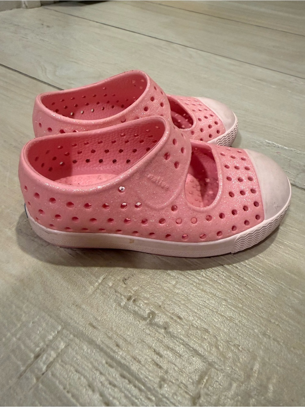 Toddler Girl - Native Glitter Shoes - C4